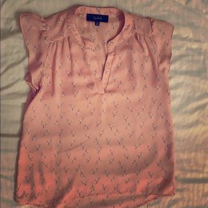 Pink flamingo blouse